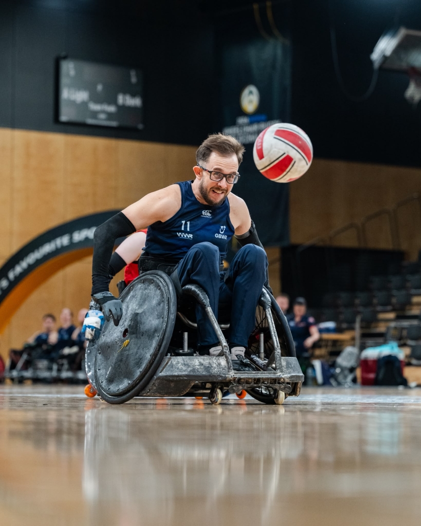 IPF Members compete for GB in Brazil 2026: World Wheelchair Rugby Championships