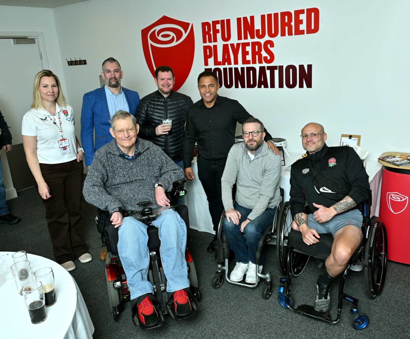 IPF Ambassador Jason Robinson with IPF Members