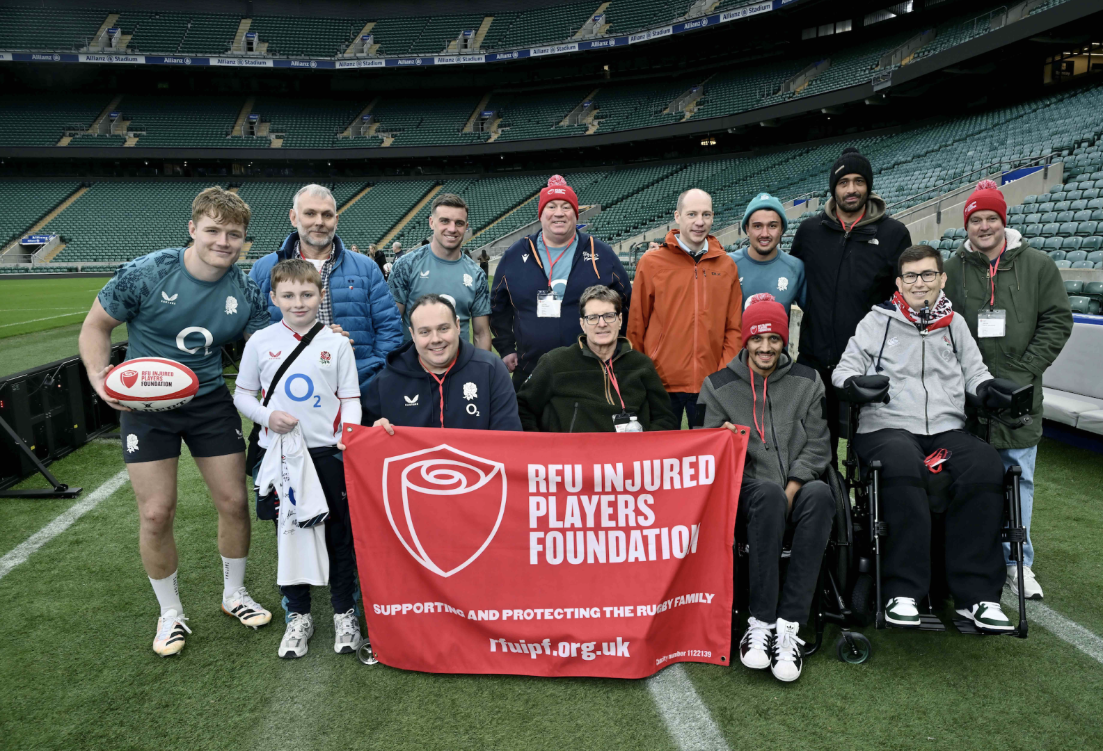 IPF Members join England Rugby at Allianz Stadium