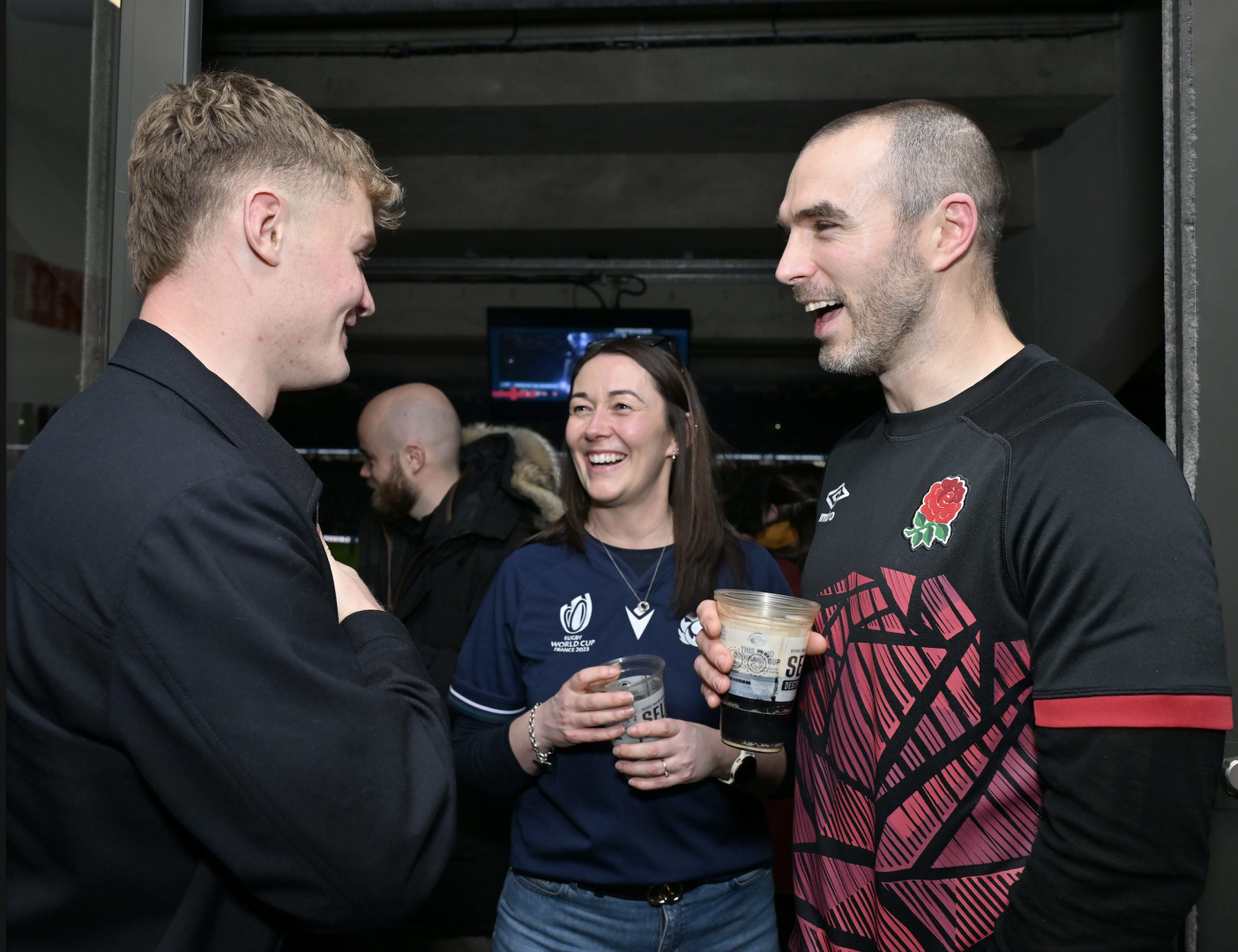 IPF Ambassador Fin Smith with Mike Race