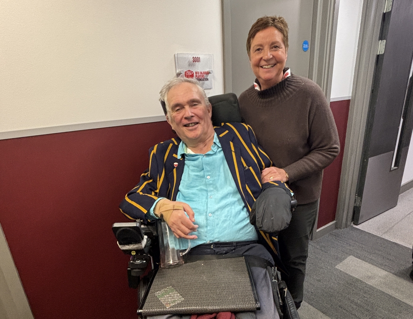 Stephen Duckworth and Judy Metcalfe