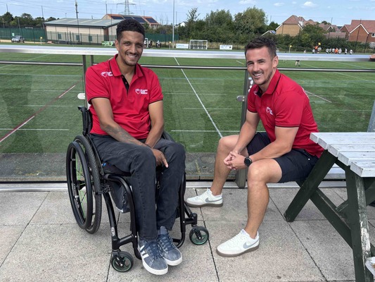 Sandy Mitchell 10s supports RFU Injured Players Foundation & IPF Member Liam O’Keeffe