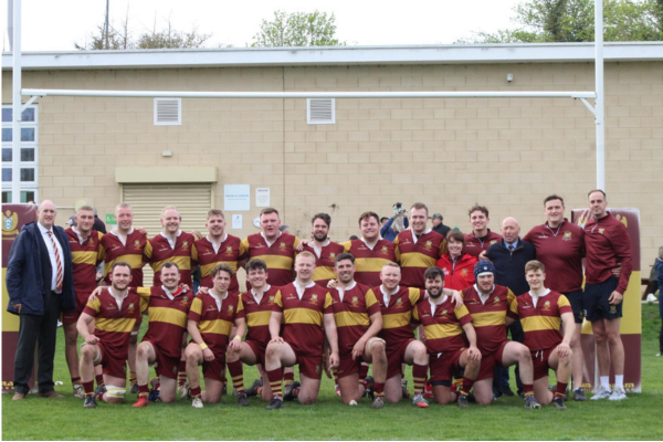 Dartfordians RFC celebrating 100th anniversary season with promotion and a lunch in support of the IPF. 