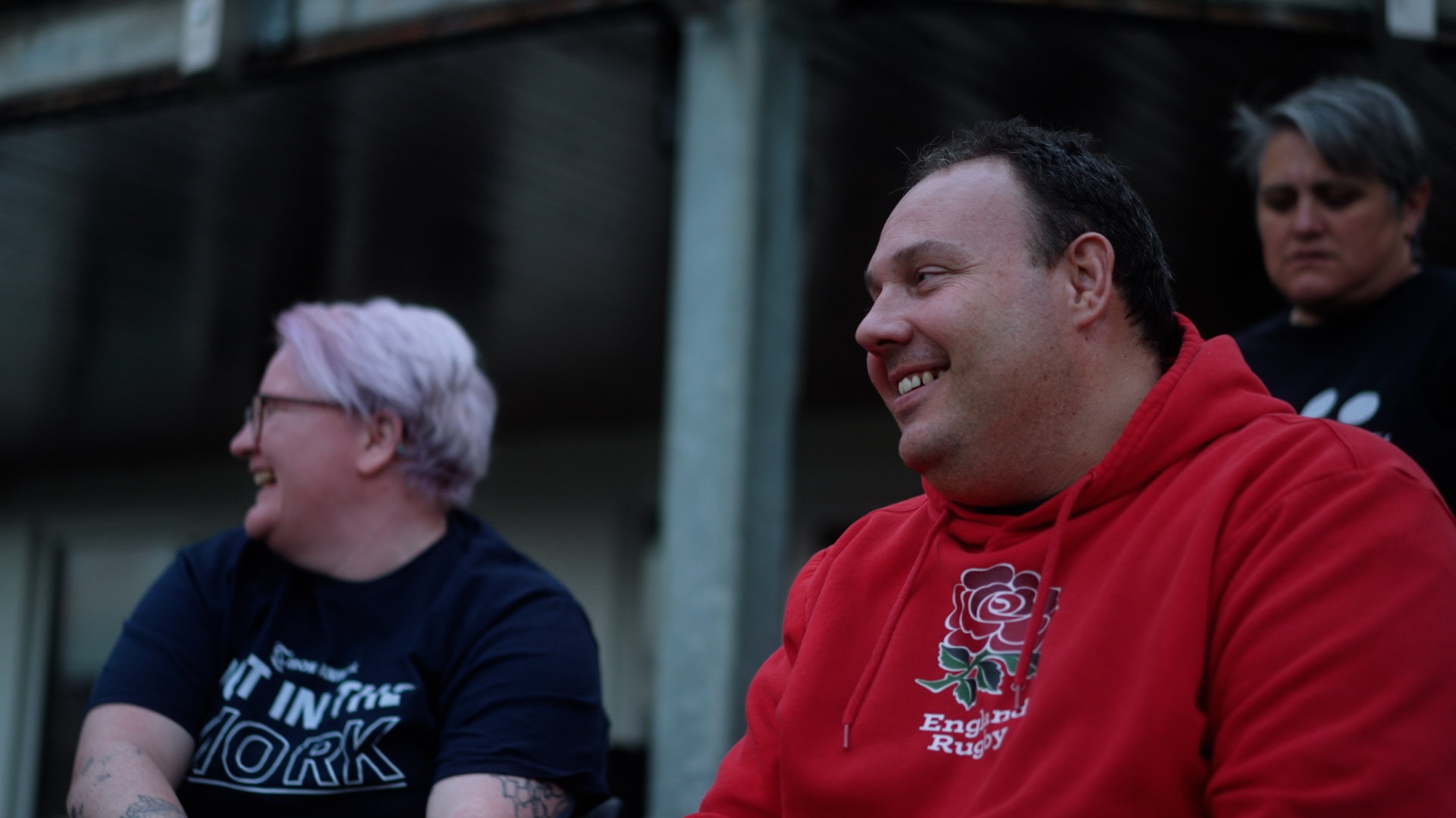 IPF Members smiling at Bendrigg