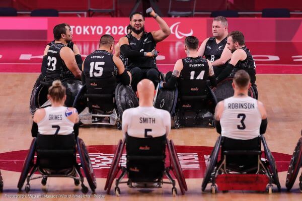 Jack Smith's GB Wheelchair Rugby Tokyo Gold